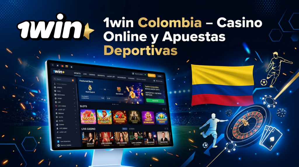 1win Colombia: Apuestas deportivas y casino online